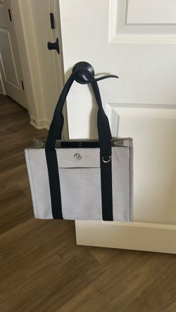 Lululemon Canvas Tote Bag