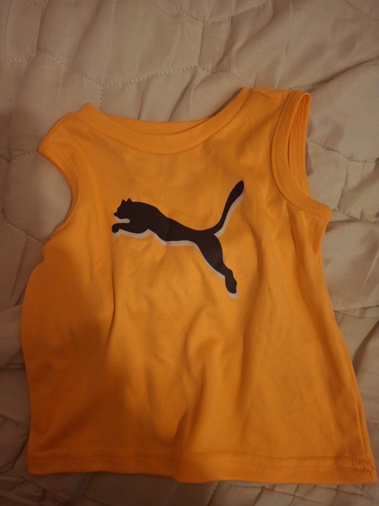Puma Orange Shirt