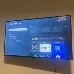 TV & mount $40