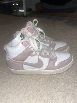 Nike Dunk High Barely Rose Denim