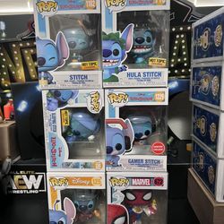 Disney Stitch Funko Pops 