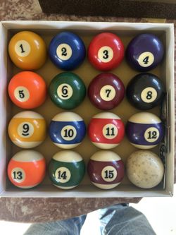 Billiard Balls