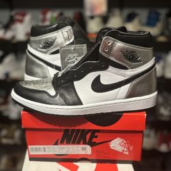 Air Jordan 1 Silver Toe Men’s Size 10