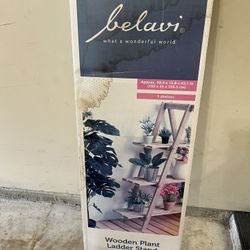 Wooden Plant Ladder Stand