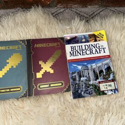 3 Minecraft books