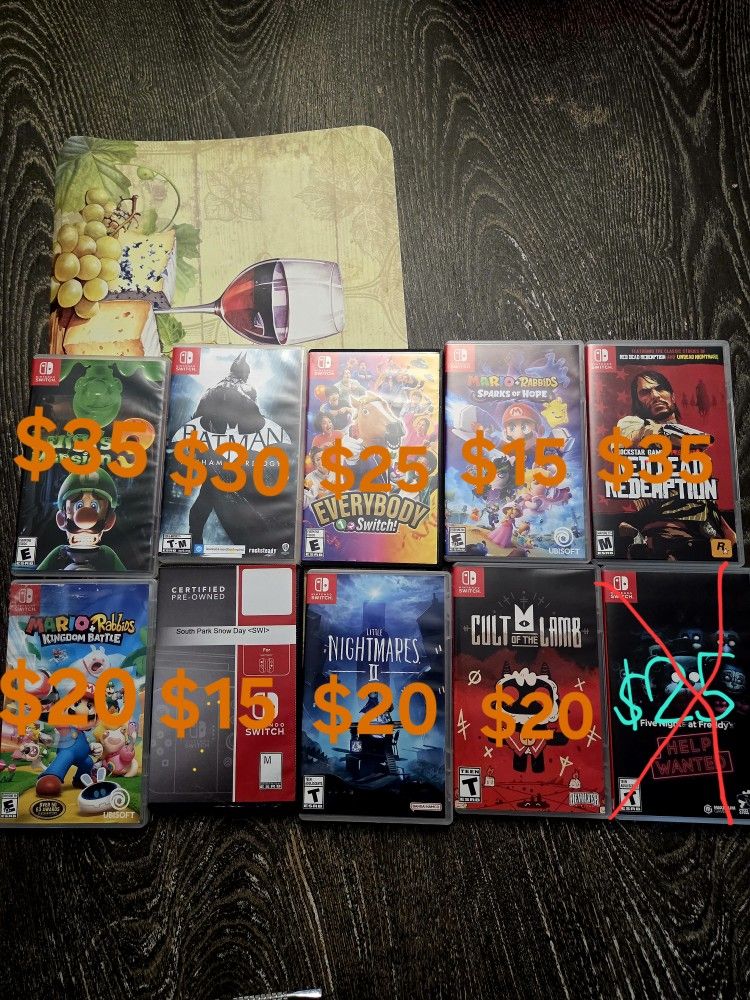 Nintendo switch games