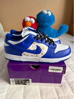 Nike Sb Dunk Low Supreme Stars Hyper Royal