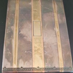 Antique Rare Art Deco Sterling Silver & 14K Gold Cigarette/Money Case