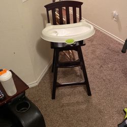 Summer high chair wood sales