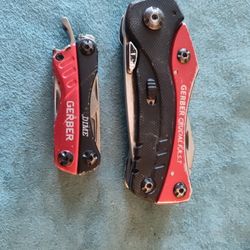 Barber Crucial Fast Multi Tool & Gerber Dime 