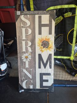 2 pack porch sign