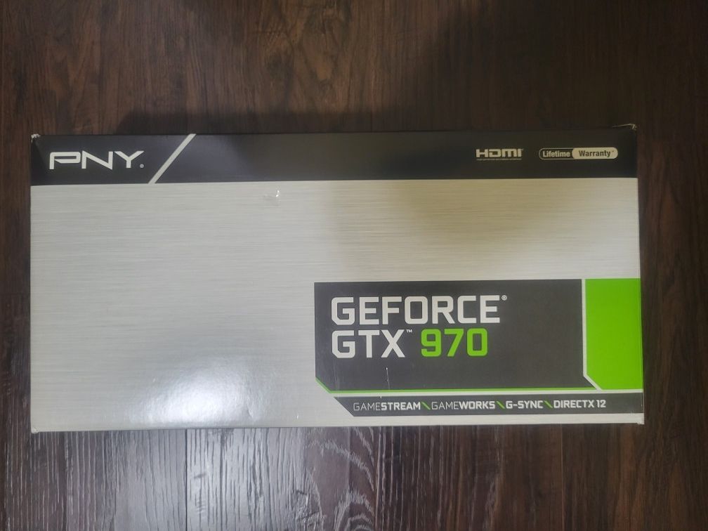 PNY GeForce GTX 970 4GB GDDR5 PCIe Video Graphics Card