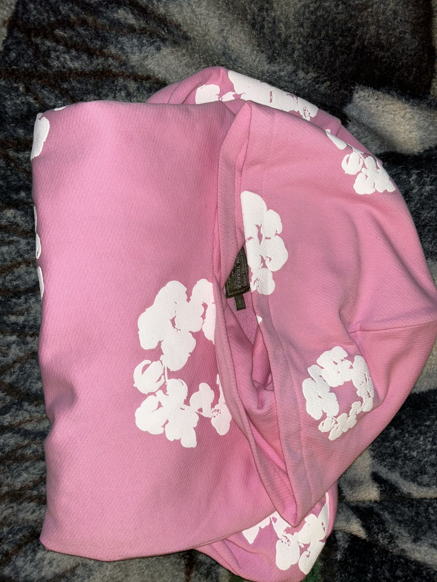 Pink Denim Tears Hoodie