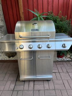 Nexgrill 5-Burner Gas Grill * Stainless Steel BBQ Grill – Good Condition