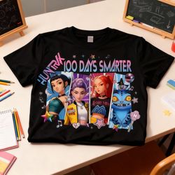 100 Days Of School Custom T Shirts 