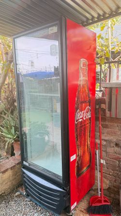 Coca-Cola Commercial Glass Door Beverage Refrigerator