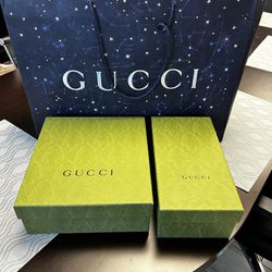 Gucci Bag and Boxes