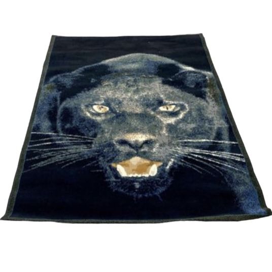 Black Panther Rug 5’3 X 7’2