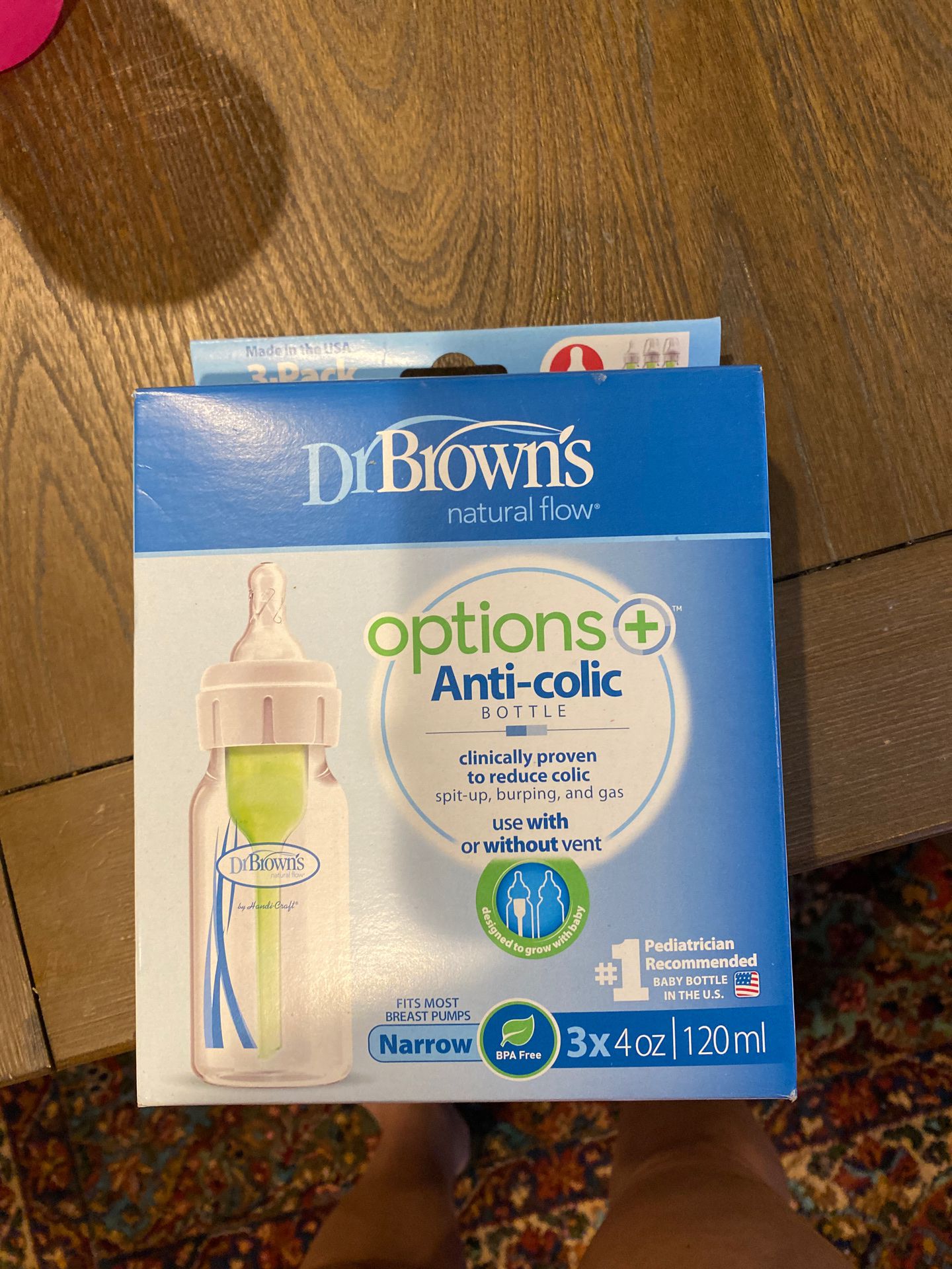 Dr. Brown's Options+ Baby Bottles, 8 ounce, 3 Count