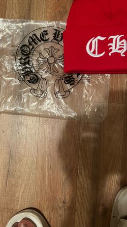 Chrome Hearts Red Beanie Hat
