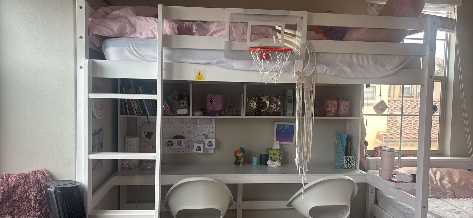 Twin Loft Bed With Desk