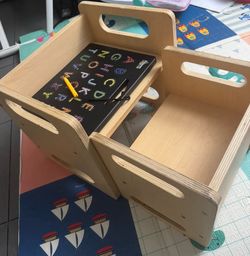 Toddler learning chair and desk