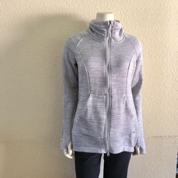 Women’s Mondetta Gray Zip Up Sweatshirt Size M
