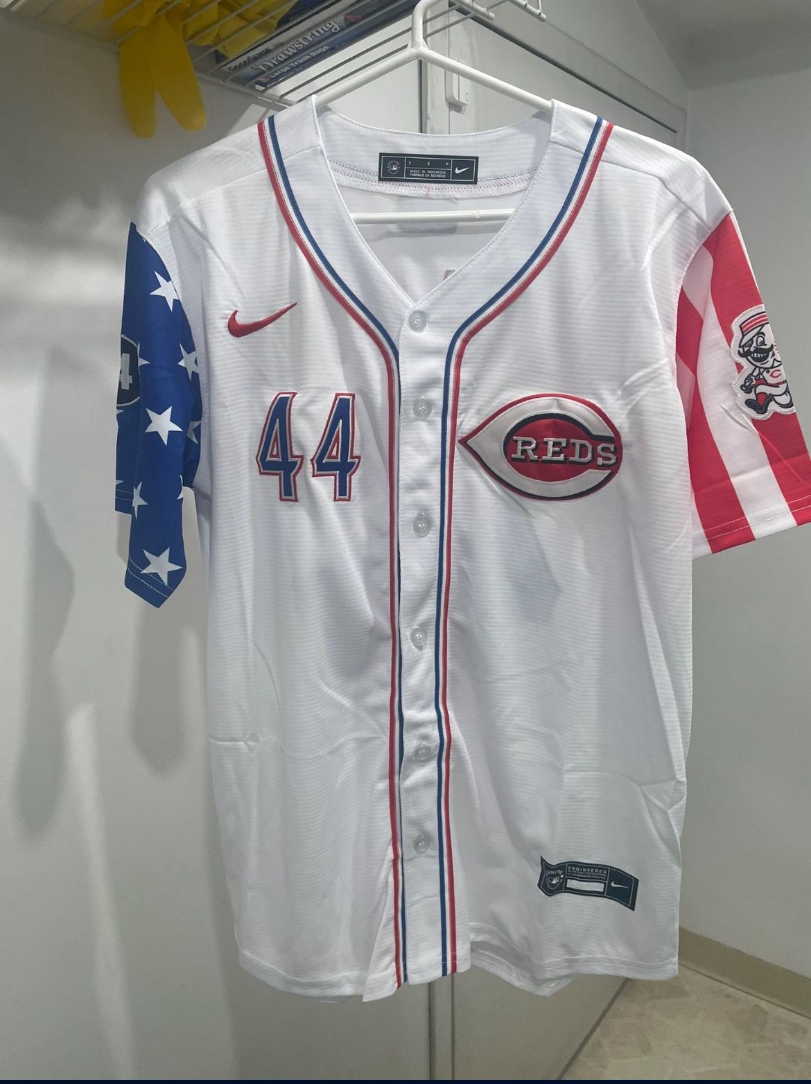 Cincinnati Reds 4th of July jerseys Size Large XL3xl