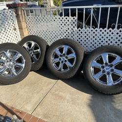 2018 F150 FORD OEM WHEELS AND TIRES