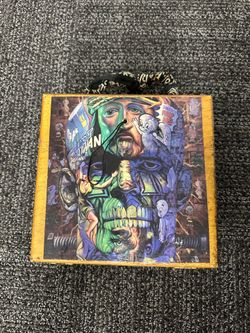 Wooden Box With Ron English's Revelations Book II Sticker