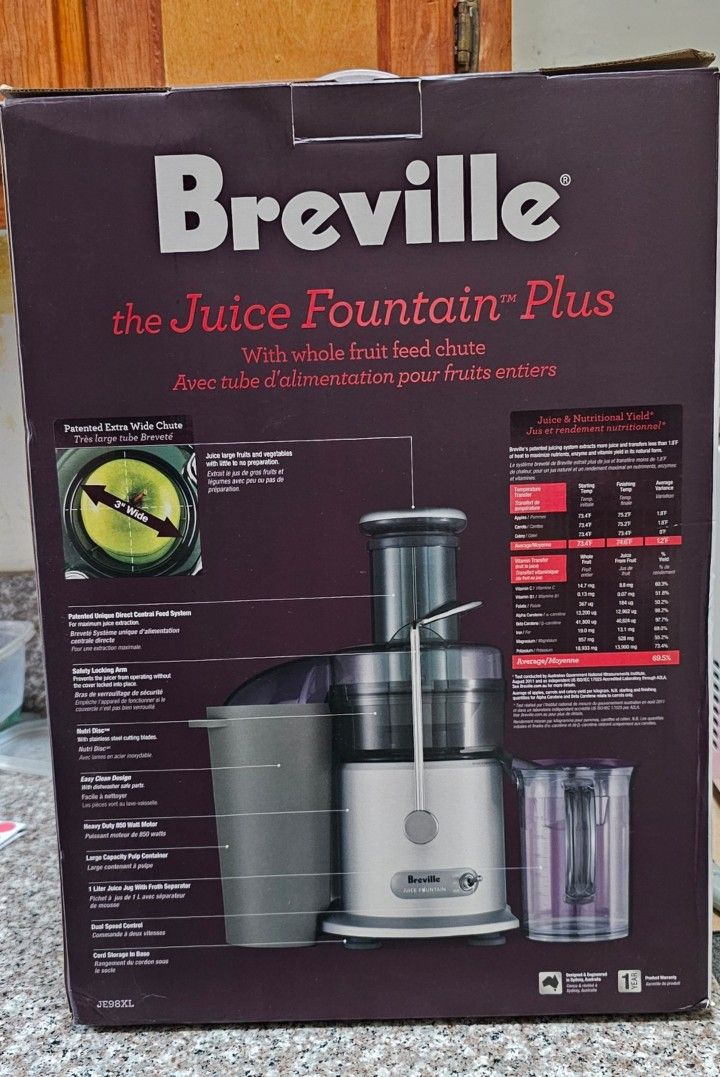 BREVILLE EXTRACTOR 