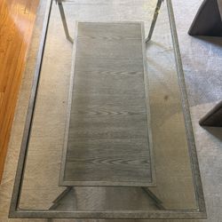 Glass Top Coffee Table 