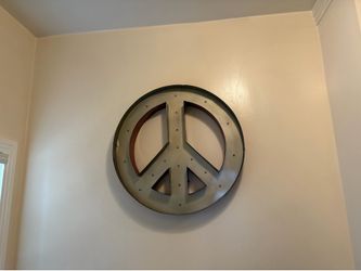 Oversized Peace Sign- 24 inches