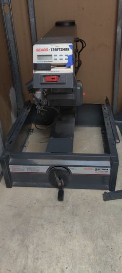 Craftsman electronic radial saw 10"