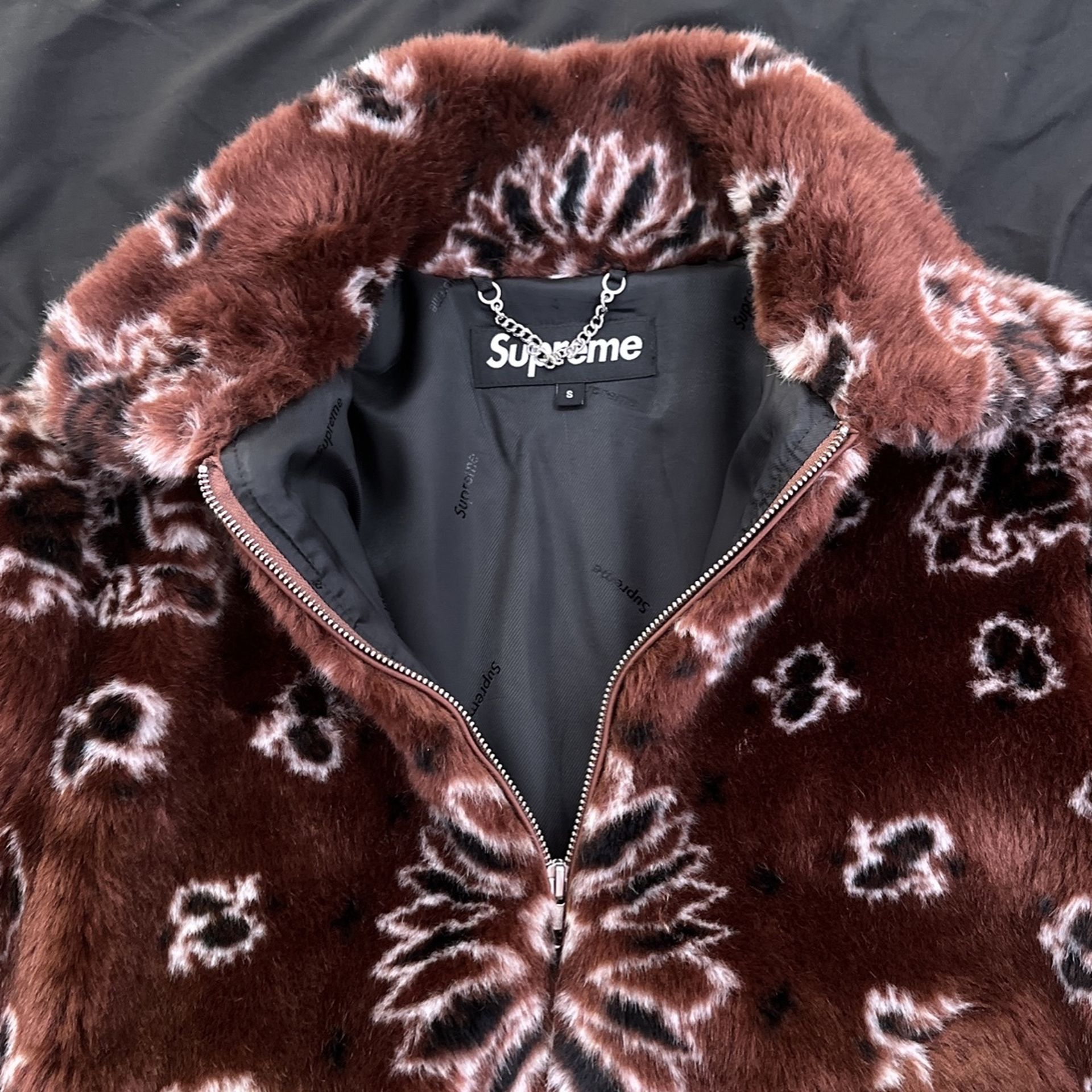 Supreme Fox Fur Jacket