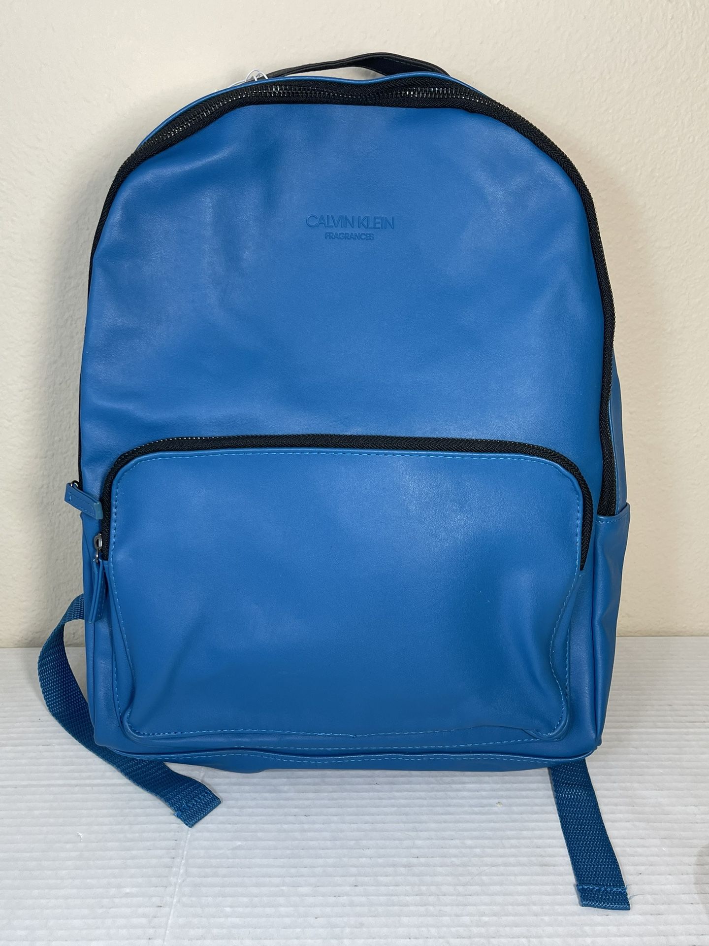 NWT Calvin Klein Fragrance Turquoise Large Backpack