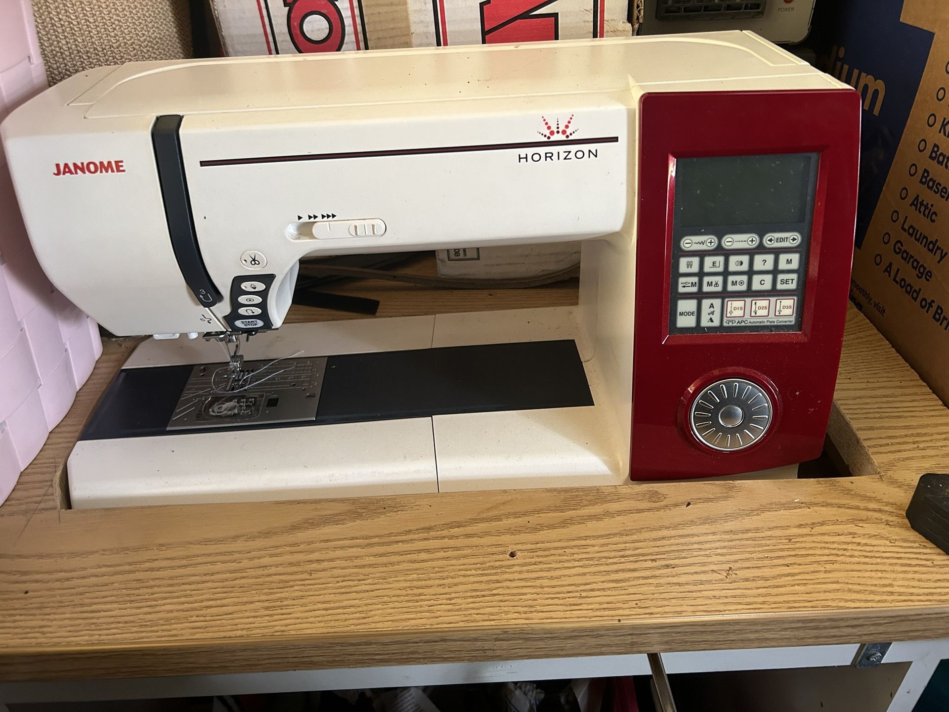 Janome Horizon Sewing Machine (quilt)