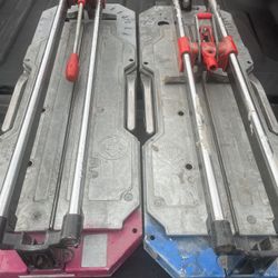 2 Rubi Tile Cutters