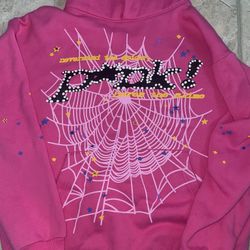 Pink Spider hoodie