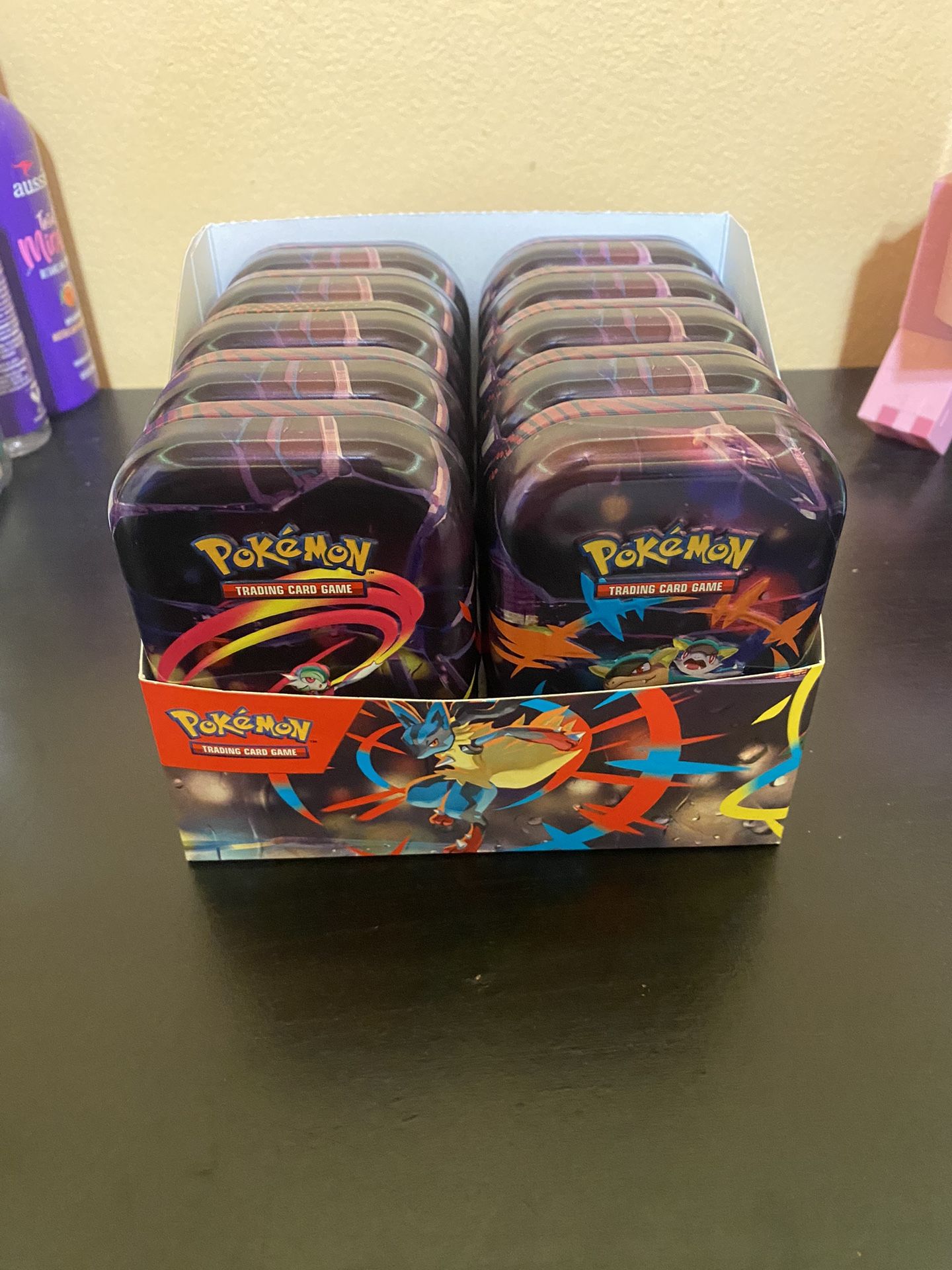 Pokémon Tins Empty Mega Evolution 