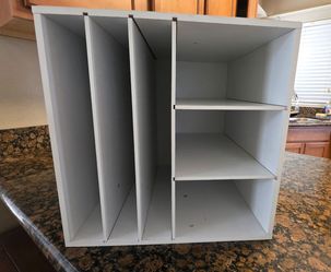 White Desk/Craft Organizer
