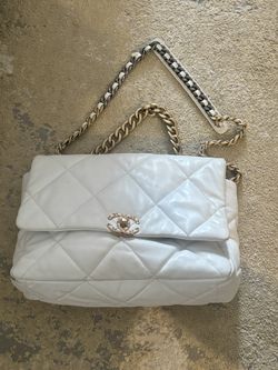 White Leather Bag
