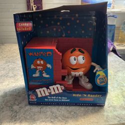 New Collectible M&M's "Hide 'N Hander" candy dispenser