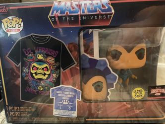 Funko Pop Masters Of The Universe Evil Lynn (Glow)W/T Shirt
