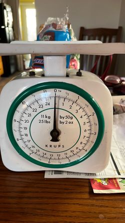 Krups kitchen scale, Green