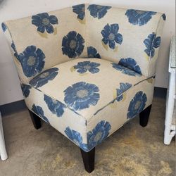 Unique Floral Corner Chair