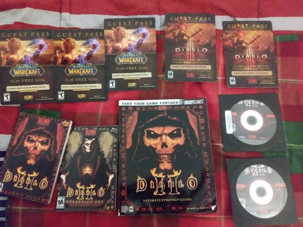 Diablo ll 2nd and 3rd disks