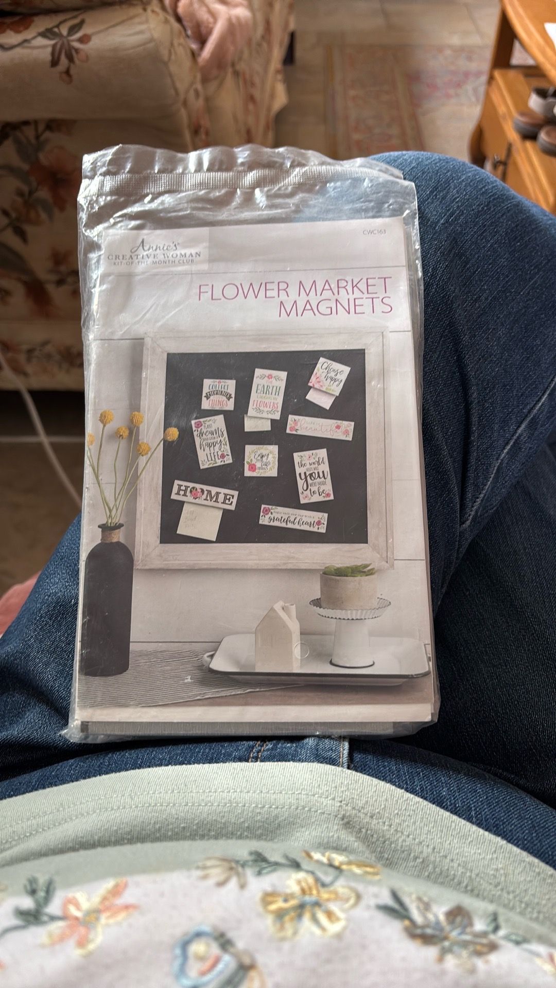 Flower market magnet kit