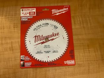 (2) Milwaukee Ultra Fine Wood Blade (7-1/4 Inches)