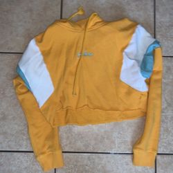 hollister cropped hoodie
